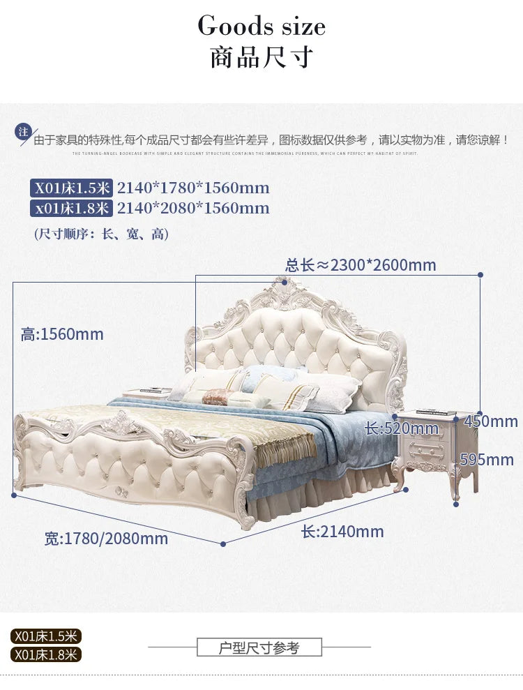 Ensemble de chambre à coucher design moderne princesse pour filles, literie double haut de gamme, luxe, meubles nordiques existants