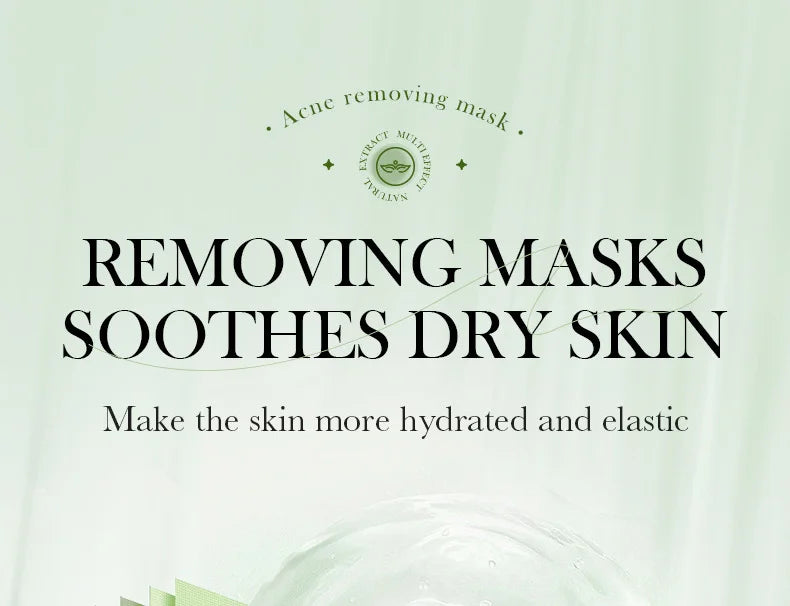 5 pièces SADOER acide salicylique masque Facial hydratant nourrissant raffermissant hydratant masques pour le visage masque en feuille soins de la peau