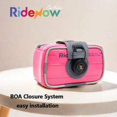 RideNow Matériaux recyclés Sac de vélo Sac arrière VTT Sac de selle de siège arrière de vélo de route Rapide détachable étanche Rangement de cyclisme