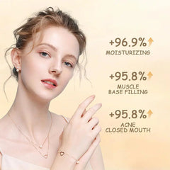 Sérum à la vitamine C et crème à la vitamine C pour le visage, série hydratante quotidienne, soin pour la peau hydraté et dodu, sérum éclaircissant, même le teint