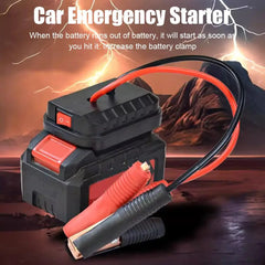 Démarreur d'urgence de voiture pour Makita convertisseur chargeur clé électrique meuleuse marteau électrique démarreur d'urgence de voiture accessoires de voiture