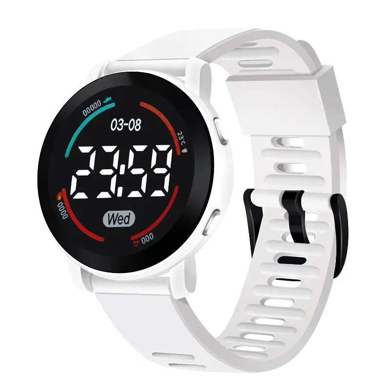Montres pour enfants mode montres numériques pour enfants étanche Sport LED montre-bracelet électronique Simple garçons filles étudiant horloge