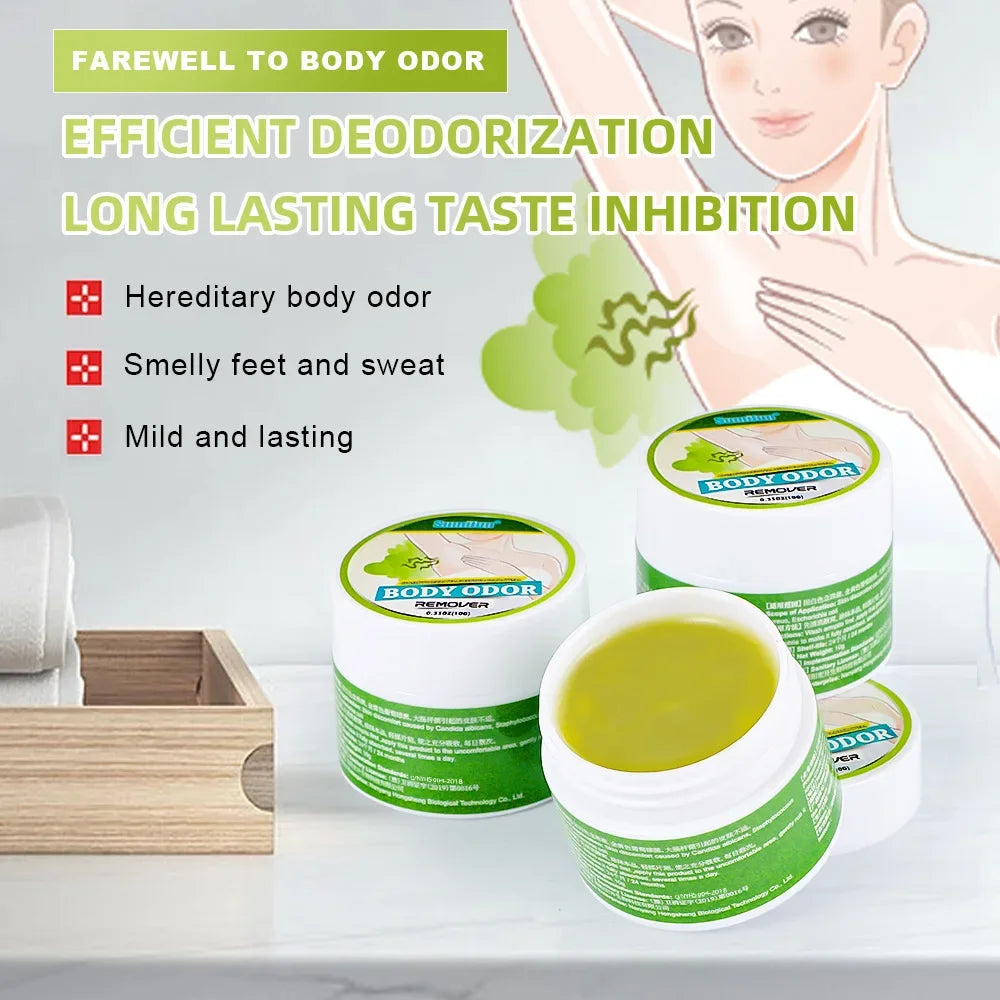 Crème anti-odeur corporelle pour les aisselles, mauvaise odeur, anti-transpiration, rafraîchissant, anti-sudorifique, arôme durable, déodorant, soins pour le corps
