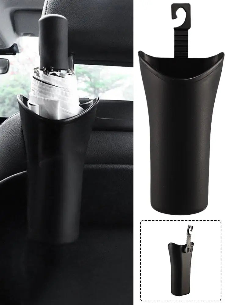 Seau de rangement pour parapluie de voiture, support de rangement pour siège arrière de voiture, porte-parapluie suspendu, accessoires d'intérieur de voiture