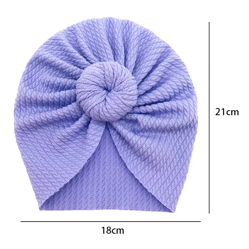 Chapeaux noués pour bébé fille, Bonnet avec nœud, Turban pour bébé, accessoires de tête pour nouveau-né, chapeau d'hiver, Bonnet chaud pour mère et enfant