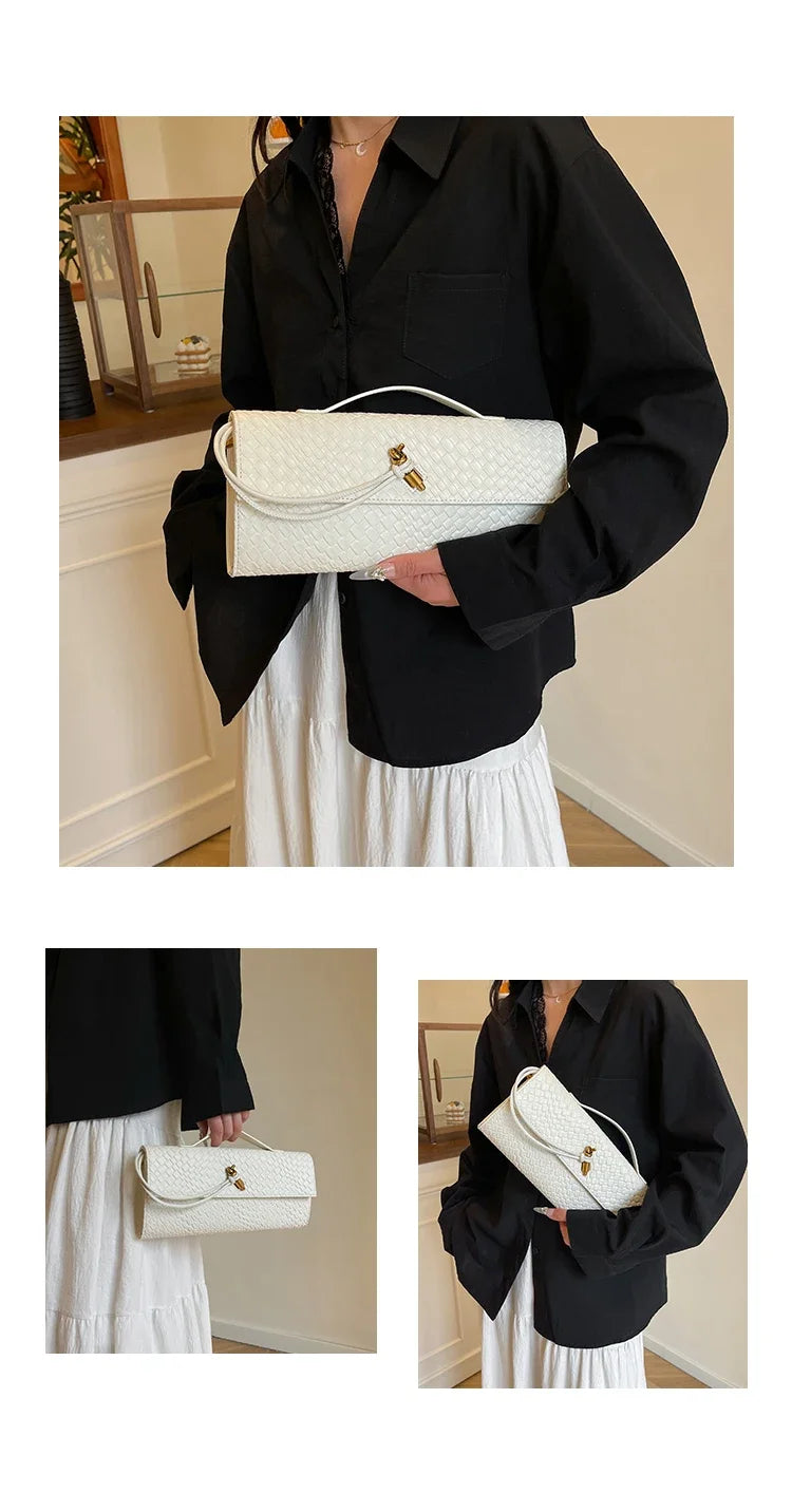 Elegant designer-inspired women's handbag - Luxury branded leather shoulder tote with optional shoulder strap 