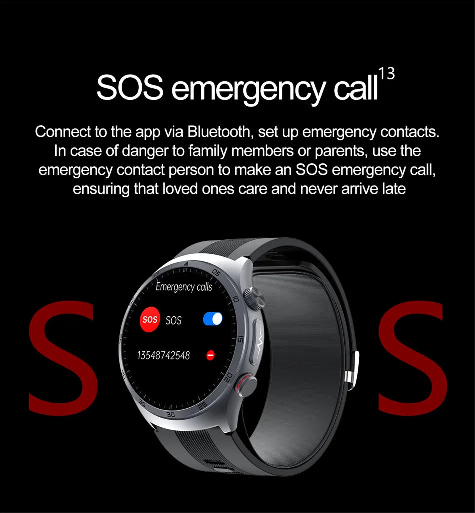 2025 santé montre intelligente NFC ECG pompe à Air pression artérielle oxygène sanguin ECG + PPG Bluetooth appel NFC montre intelligente pour hommes femmes Airbag