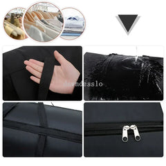Sacs à bagages mobiles imperméables Extra larges, sac de courses pour linge, sac de voyage pliable, organisateur de couette de grande capacité