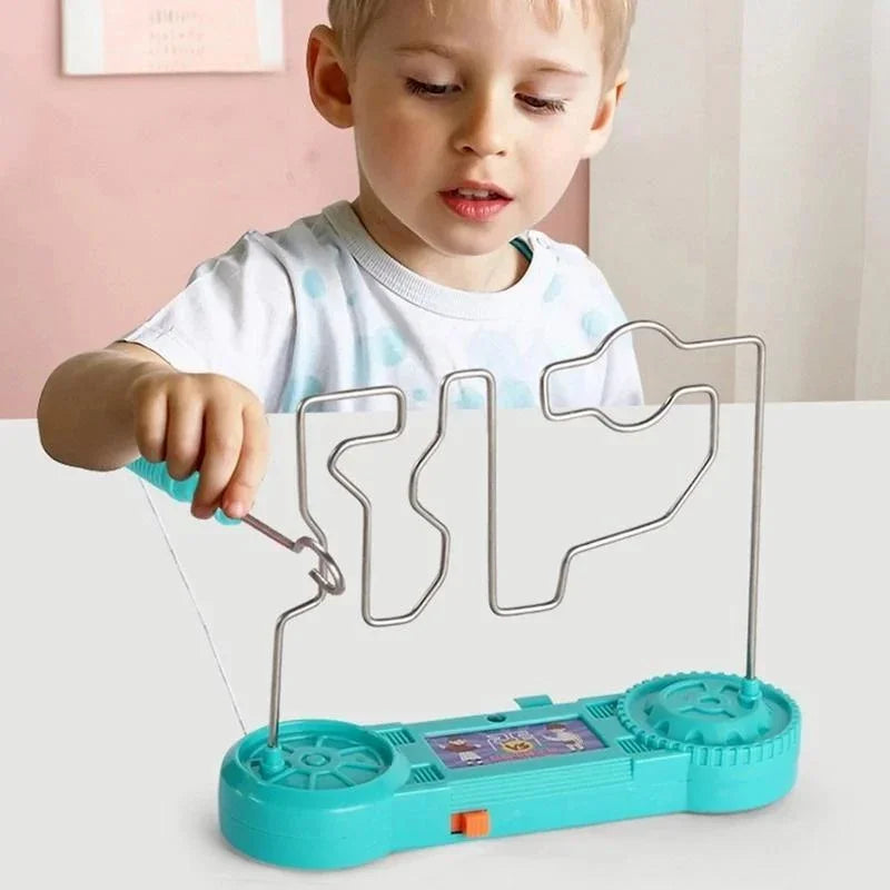 Collison – jouet à choc électrique pour enfants, jeu de labyrinthe tactile électrique, jeu amusant de fête, expérience scientifique, jouets pour enfants, cadeau