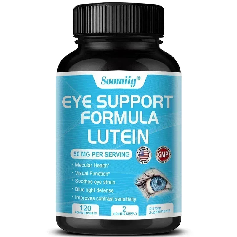 Capsules de lutéine-contient le zeaxanthine, maintenir la vision saine, améliore l'œdème oculaire, favorise la fonction visuelle, protéger la rétine