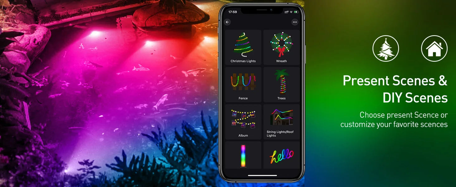 2/3/8/10 LED lumières étanche IP68 fontaine sous-marine étang Spot lumière paysage projecteur pour jardin APP télécommande