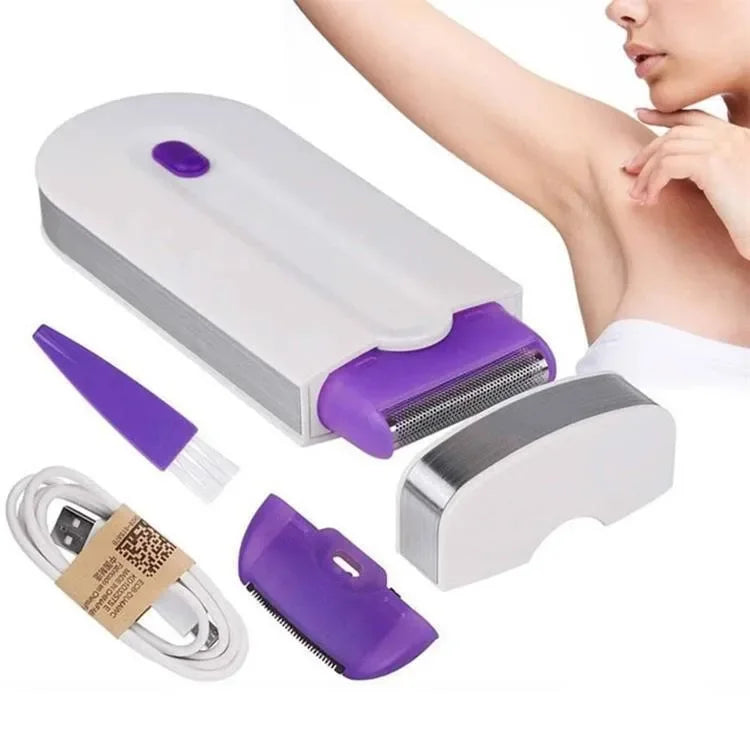 Épilateur électrique rasoir électrique rasoir Mini Rechargeable élimine épilation indolore épilateur Facial pour le corps du visage