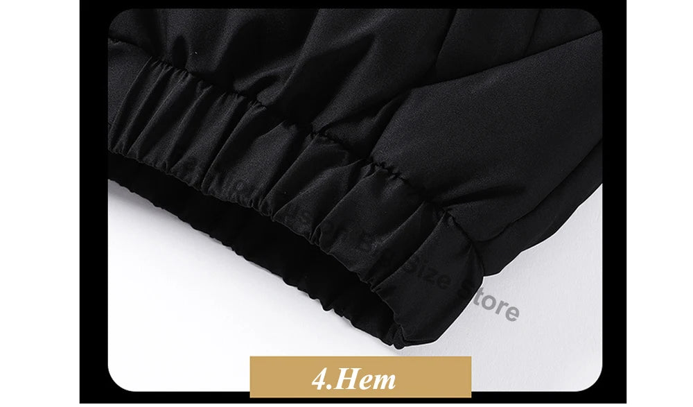 Veste d'hiver pour hommes, Parkas thermiques, manteaux décontractés, classiques, coupe-vent, vestes chaudes rembourrées, vêtements pour hommes