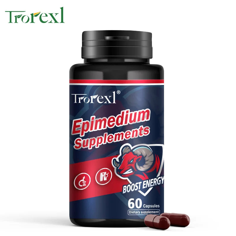 Supplément Epimedium de nutrition sportive pour hommes pour améliorer l'endurance, l'agrandissement et la résistance à la fatigue