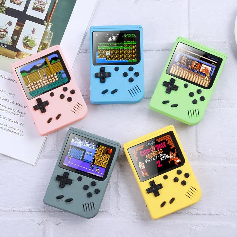 Mini Retro Portable Video Game Console for Kids, Game Player, LCD Screen, Built-in 3.0 Games, 8-bit, 500 inches