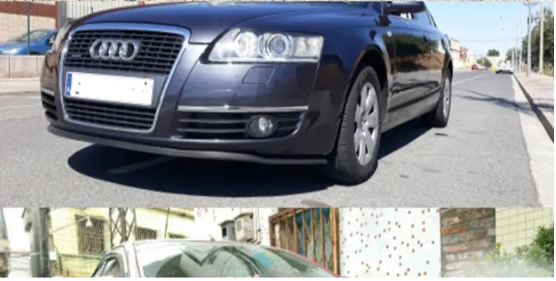 Lèvres de becquet de pare-chocs avant universelles autocollants de Protection de lèvre de pare-chocs de voiture lèvre de pare-chocs avant de voiture protecteurs de pare-chocs de voiture en caoutchouc