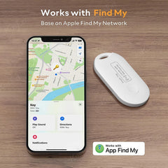 Localisateur Global d'étiquette intelligente, Mini traceur GPS, fonctionne avec iOS, trouver mon application, localisateur Anti-perte pour clés, portefeuille, bagages de voiture