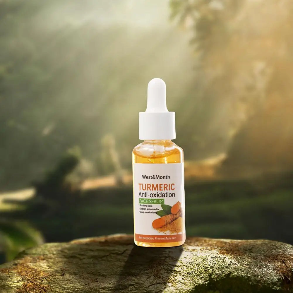 Sérum blanchissant pour le visage au curcuma, anti-d'effets, ration des taches foncées, éclaircissant pour le visage, huile de curcuma Regina