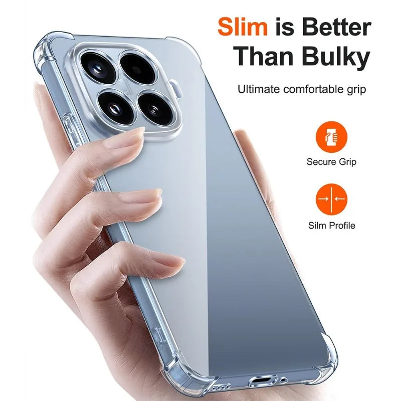 Coque pour Xiaomi 15T Pro 14T 13T 12 11 Xiaomi 17 Pro Max housse de protection quatre coins antichoc Capa Coque Fundas