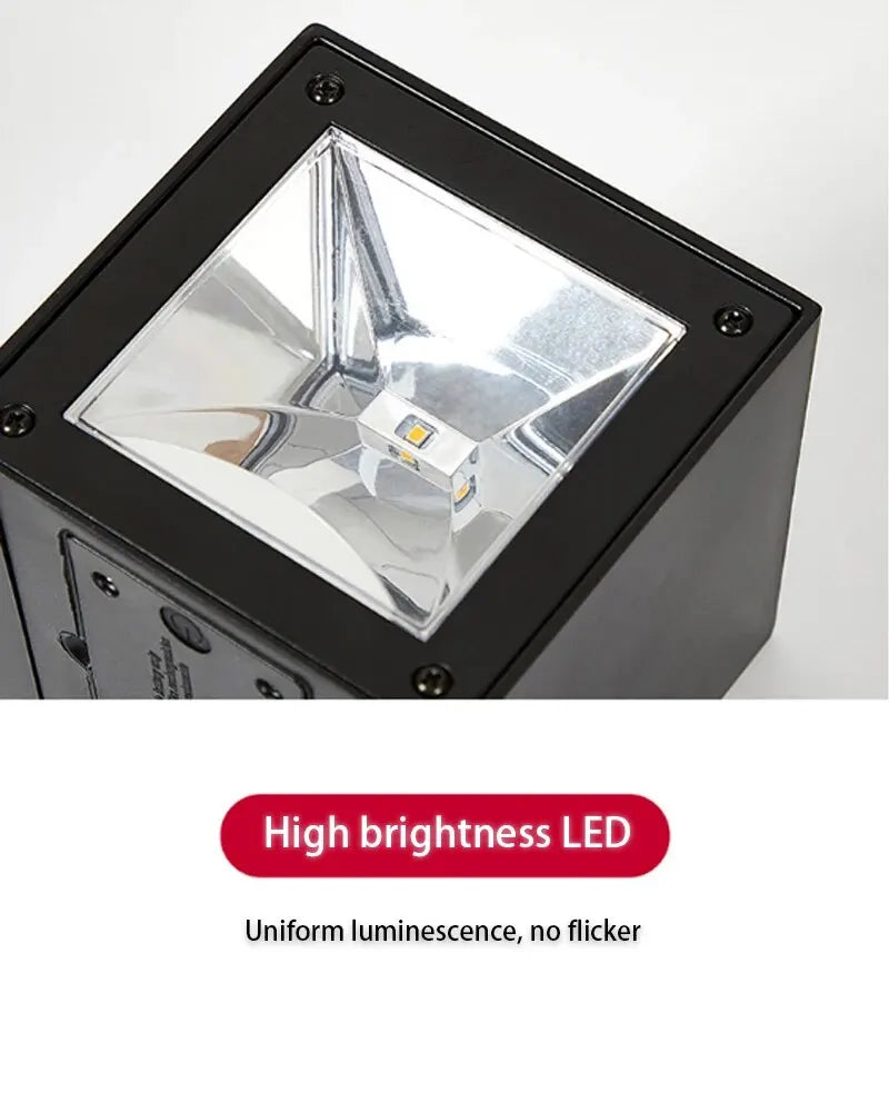 Applique Murale Solaire à LED avec Capteur de Soleil, Imperméable Conforme à la Norme IP65, Luminaire Décoratif d'Extérieur, Idéal pour un Jardin, une Cour, un délégations ou une Clôture