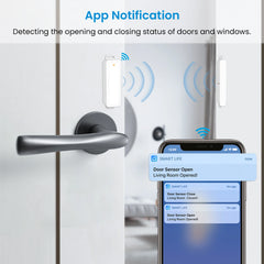 LoraTap Tuya Smart Life WiFi ZigBee capteur de porte et fenêtre interrupteur de scène télécommande alertes détecteurs Intelligence de la maison