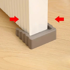 Butoir de porte bidirectionnel, cale de sécurité coupe-vent pour empêcher les coups de pied, bloqueur inférieur de porte