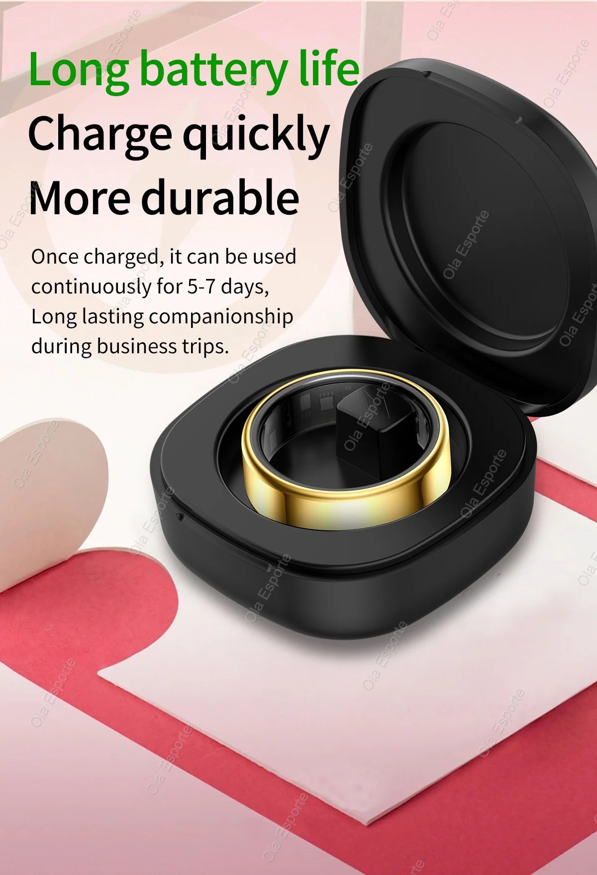 Anneau intelligent de pression artérielle, surveillance de la santé du sommeil, Mode multisport, smartring IP68, étanche, soins à distance pour hommes et femmes