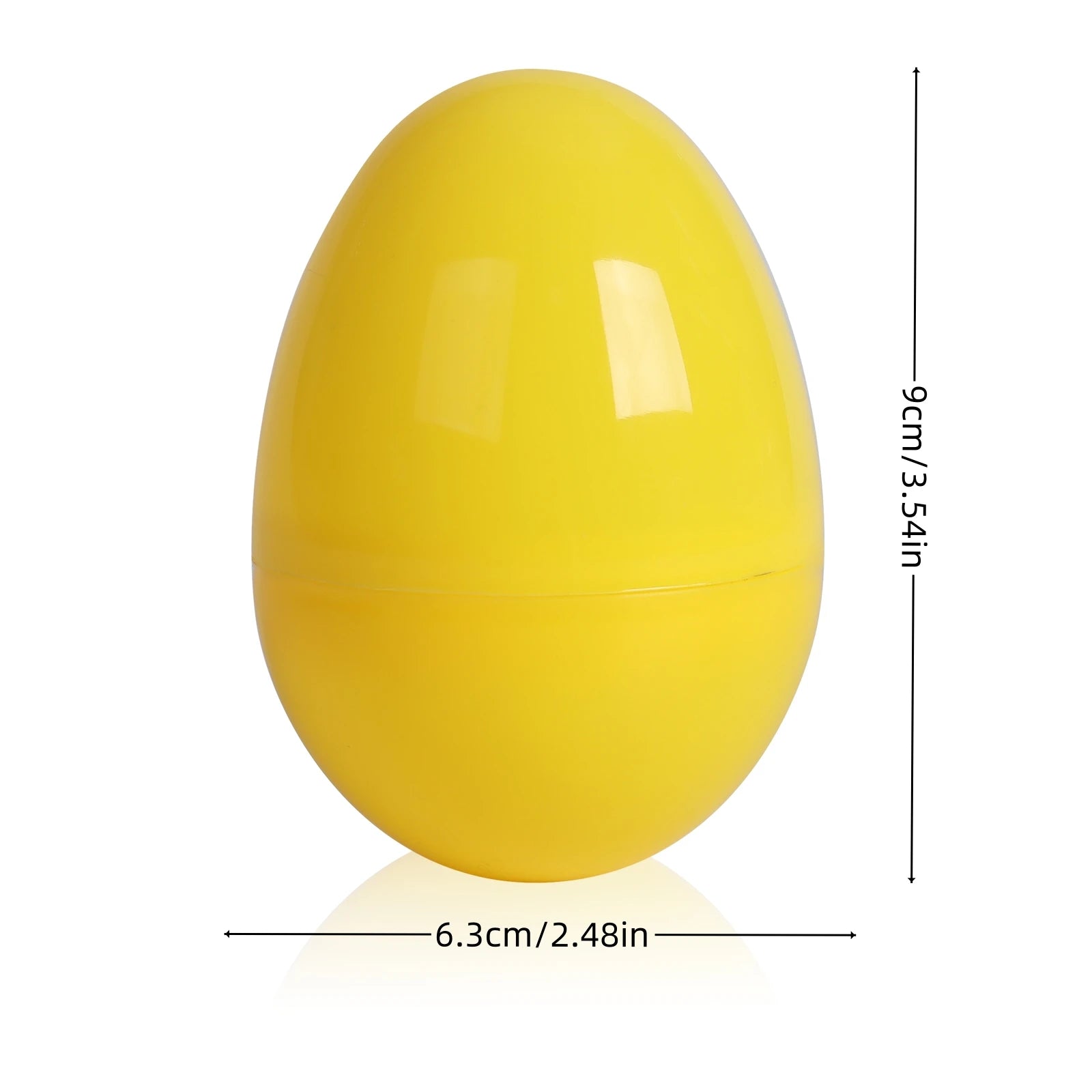 Décoration drôle de pâques, ajout de friandises, œufs de pâques remplissables, décor de fête en plastique, 12 à 24 pièces