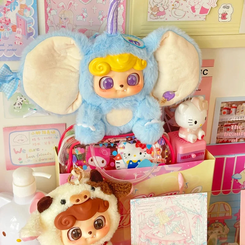 Qkid Jotoys véritable Q Bao boîte aveugle Animal maternelle jeu à la mode poupée mignonne jouet fait à la main cadeau