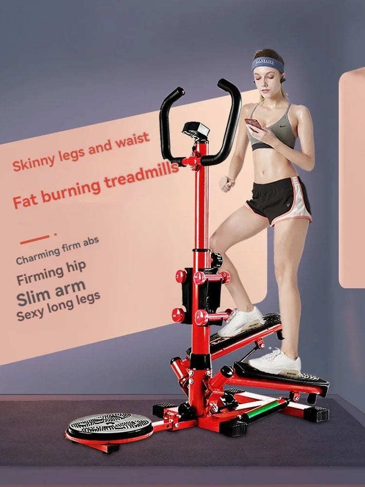 Mise à niveau de la plate-forme amincissante des jambes pour adelgazar le ventre, Machine amincissante gauche et droite pour femmes, pédale d'alpinisme sportive, Fitness Eq