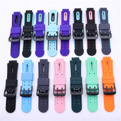 15mm enfants bracelet de montre Smartwatch enfants bracelet en Silicone bracelet de montre étanche bracelet Flexible universel réglable montre ceinture
