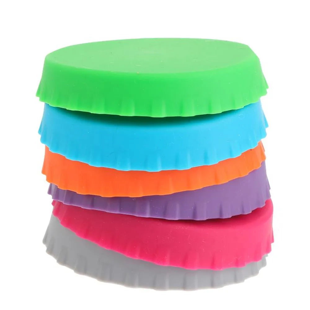Couvercles de canettes de boissons réutilisables, couvercles de canettes de boissons, protecteurs de couvercles de Soda, bouchon de bouteille d'étanchéité en Silicone, couvercle d'étanchéité anti-fuite