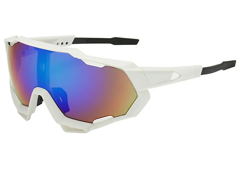 Lunettes de soleil de cyclisme en plein air pour hommes et femmes, lunettes de protection UV400, lunettes de sport coupe-vent, équitation, pêche, course, randonnée