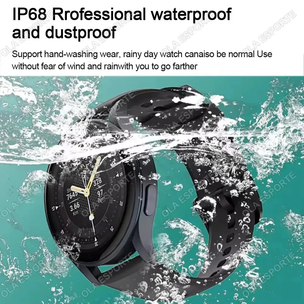 Smartwatch femmes montre 6 surveillance de la santé montre étanche Assistant vocal Bluetooth appel montre intelligente 2025 nouveau