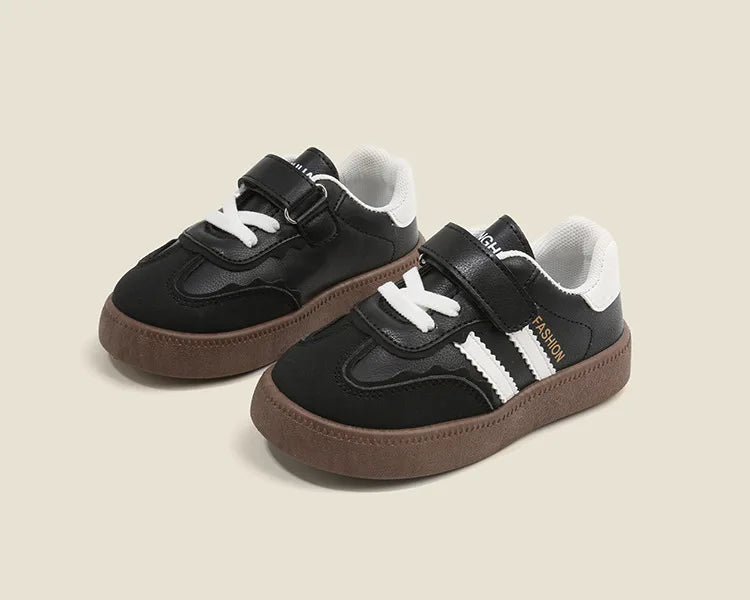 Chaussures de skate décontractées unisexes pour enfants, baskets blanches pour filles, chaussures en toile pour garçons, chaussures de sport pour enfants, nouvelle mode, printemps 2024