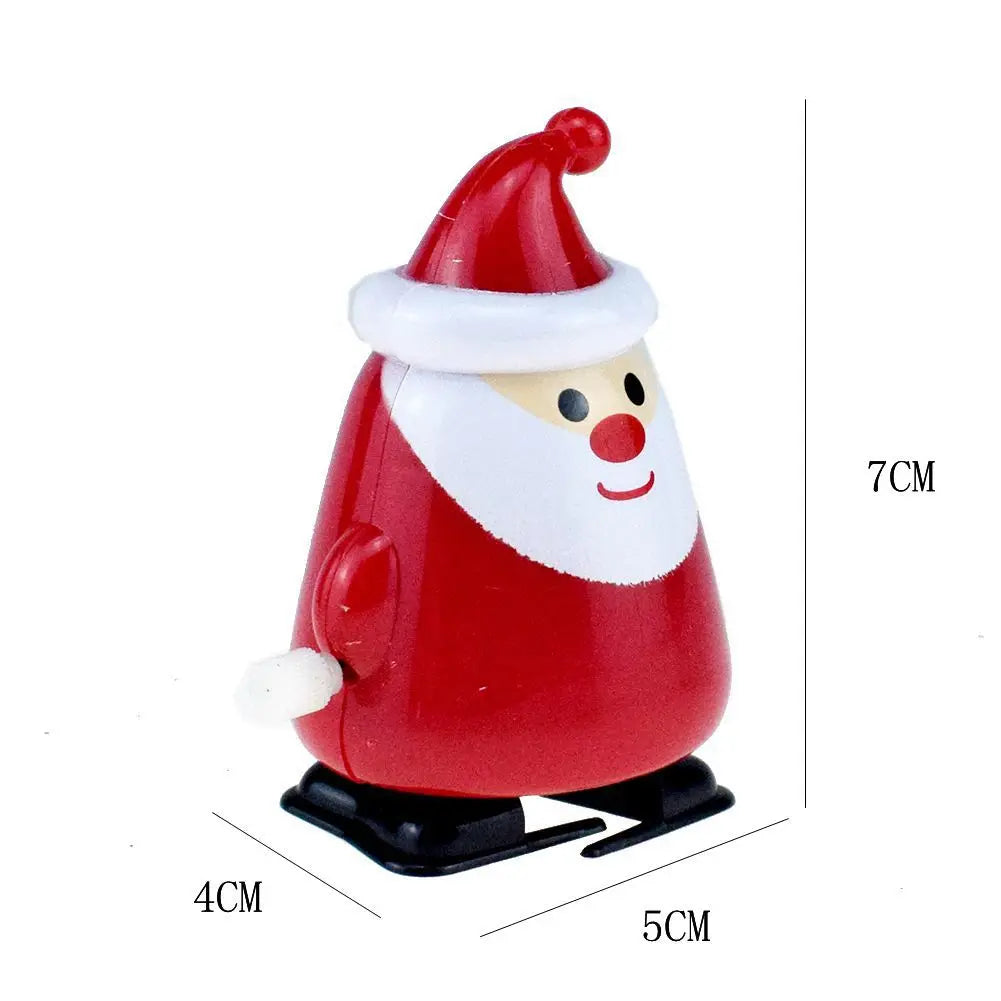 Jouets d'ornement de Noël pour enfants, père Noël sautant, wapiti, bonhomme de neige, fournitures de fête de la maternelle, cadeaux du Nouvel An