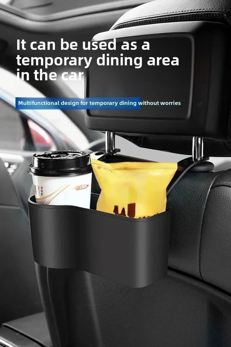 Porte-gobelet de voiture, appui-tête multifonctionnel, support arrière de siège, stockage de boissons de véhicule, support de téléphone automatique, accessoires de rangement de siège de voiture