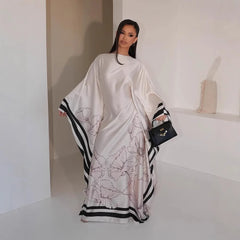 Ramadan Kebaya Muslim Abaya Damen Dubai Luxury Caftan African Dresses for Women Turkey Islam Moroccan Caftan Muslim Women's Dress
