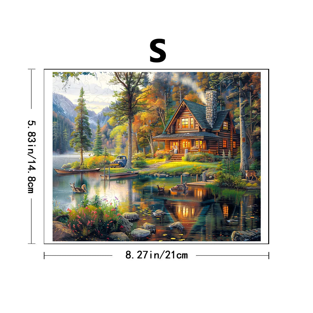 Puzzle en bois - Succulent coloré - Puzzle en bois pour adultes et enfants - Puzzle en bois animal de forme unique - Puzzle pour adultes