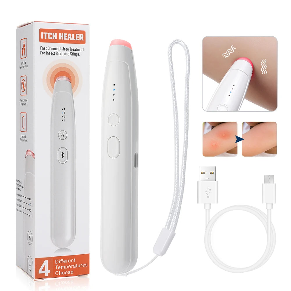 Stylo Portable anti-démangeaisons pour soulager les piqûres d'insectes et les moustiques, stylo Anti-démangeaison naturel pour les voyages de Camping en plein air