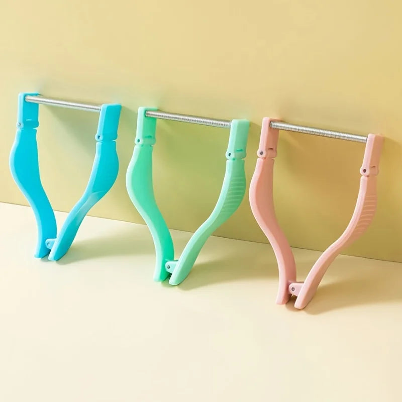 1 pièces épilateur Facial à main rouleau à ressort sûr femmes épilation du visage épilateur soins du visage masseur beauté épilateur outil
