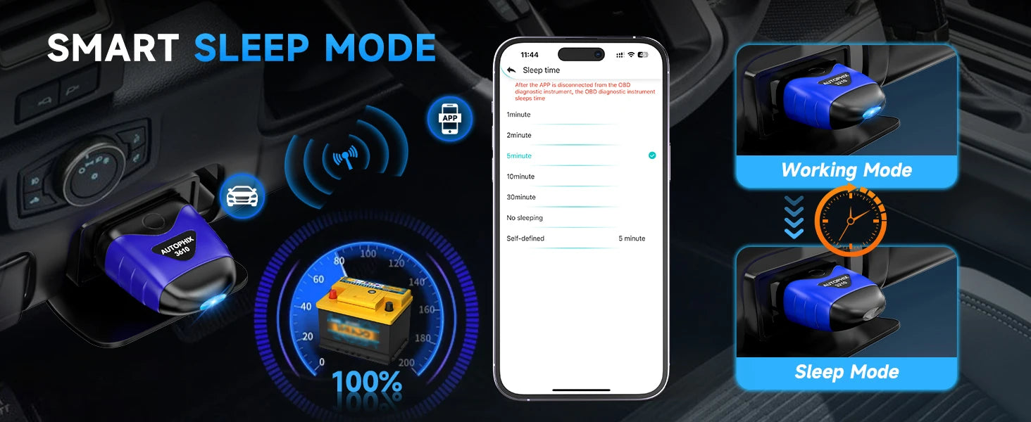 AUTOPHIX 3610 outil de Diagnostic Bluetooth pour VAG VW Audi Skoda SEAT 12V voitures système complet OBD2 Scanner lecteur de Code ABS SRS EPB