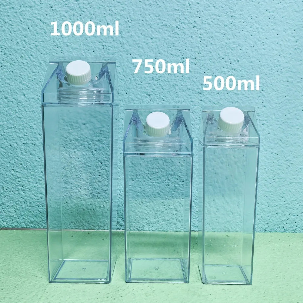 Bouteille de café vide imprimée réutilisable de 500ml, pour le stockage des boissons, récipient Durable anti-fuite, accessoire de boisson écologique