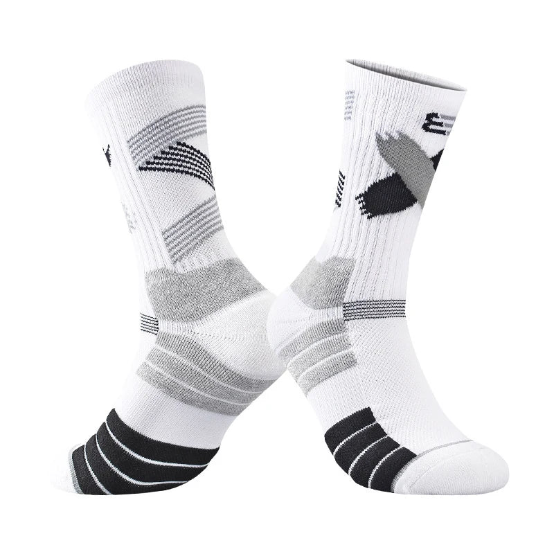 Compression sports socks for men and women, ideal for running, cycling and hiking