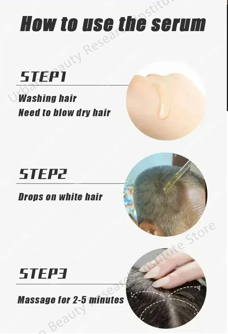 Réparer l'écologie originale des cheveux noirs