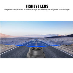 Caméra de voiture CCD haute définition AHD objectif Fisheye 1280x1080P 170 grand Angle Starlight Vision nocturne caméra de recul