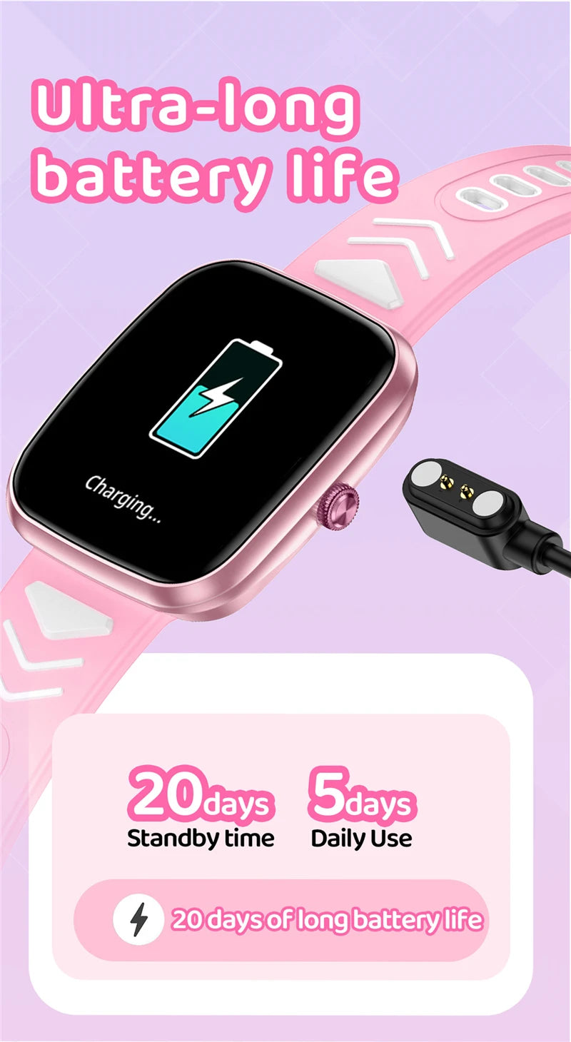 Nouveaux enfants montre intelligente enfant HD écran tactile jeux Smartwatch musique montre garçon fille cadeau enfants Smartwatch pour IOS Android
