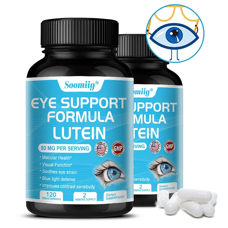 Capsules de lutéine-contient le zeaxanthine, maintenir la vision saine, améliore l'œdème oculaire, favorise la fonction visuelle, protéger la rétine