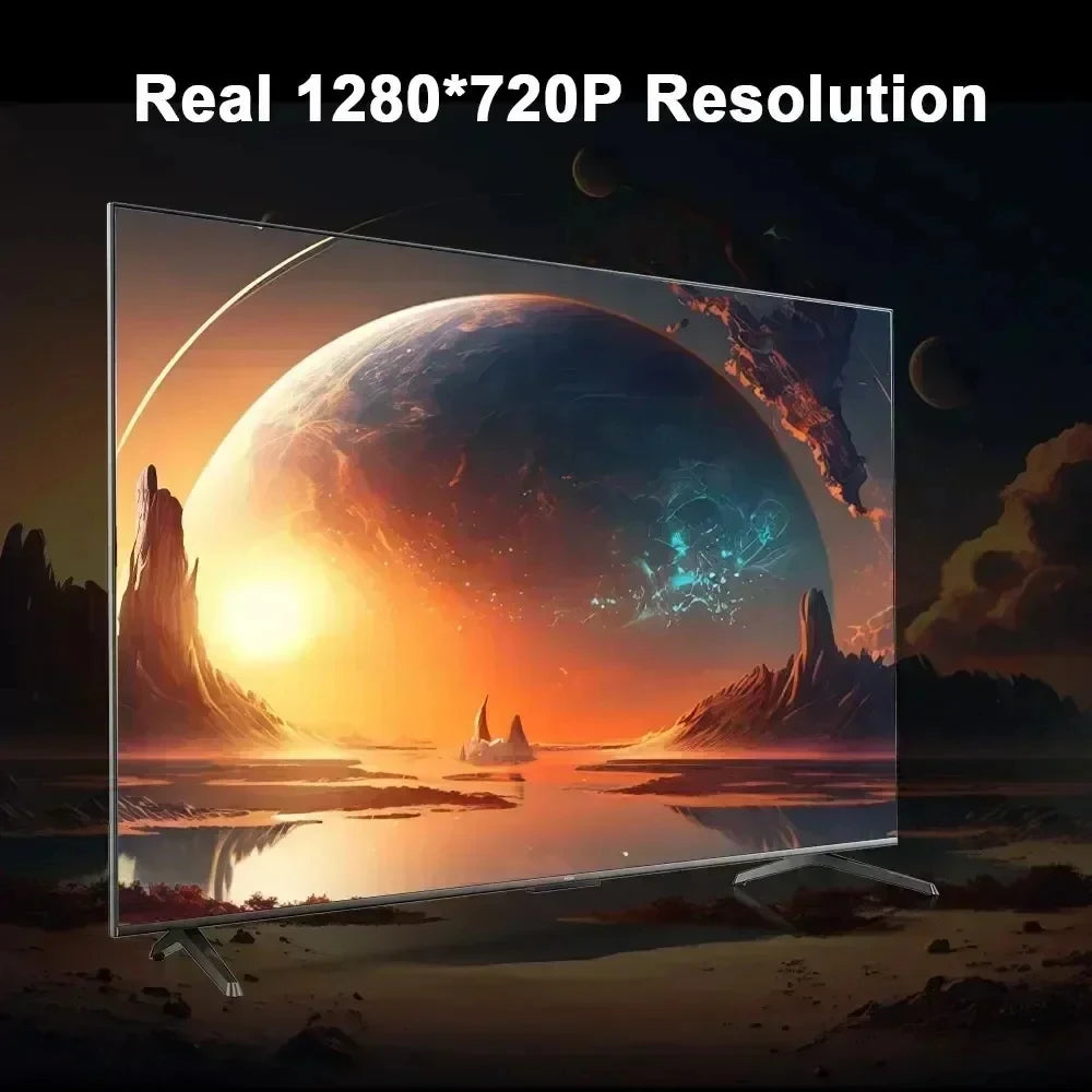 Projecteur de maison intelligente 1080P HDR10 4K pris en charge Mini projecteur Portable WiFi Bluetooth miroir d'écran projecteur de théâtre clé TV