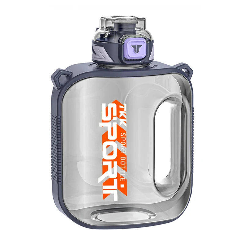 TKK 1/1.6/2L bouteille d'eau de sport TRITAN grande capacité tasse créative résistant à la chaleur en plein air adulte voyage bouilloire salle de sport Fitness cruches